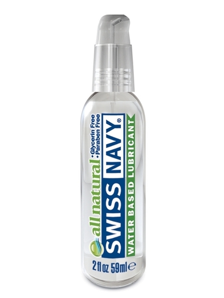 Swiss Navy Water Base all natural Lubricant - 2 oz