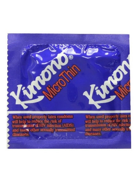 Micro Thin With Aqua Lube Pack Of 3 By Kimono