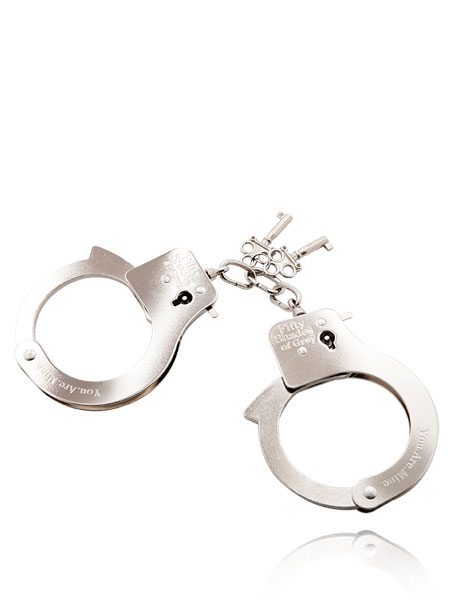 Fifty Shades of Grey Official Collection You. Are. Mine. Metal Handcuffs