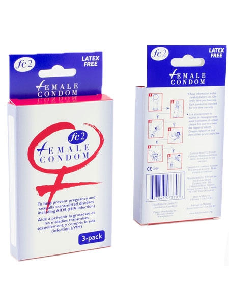 Feminine Condom FC2 - 3 pack