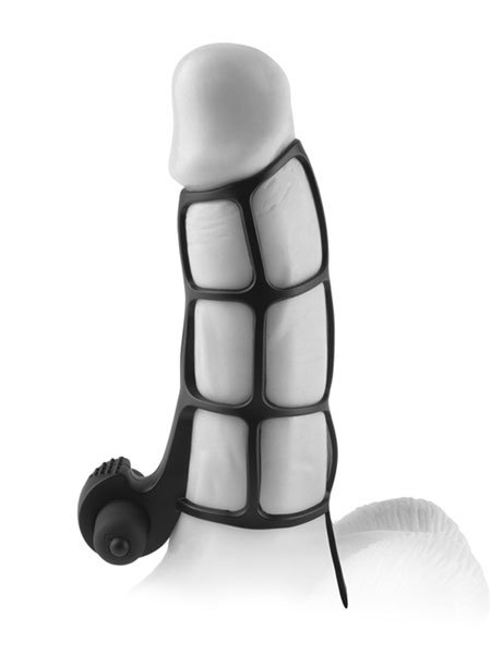 Deluxe Silicone Power Cage - Black