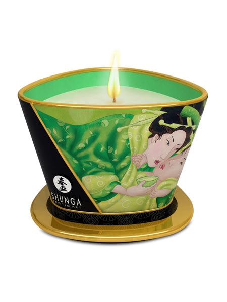 Massage Candle - Exotic Green Tea - Shunga