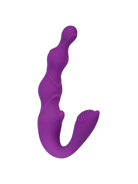 Strapless Strap-On Purple Come Together - Evolved
