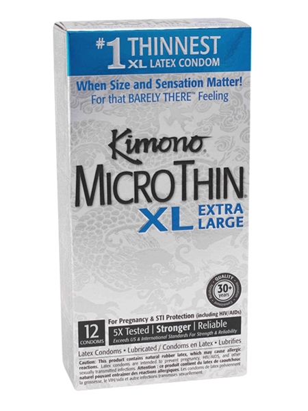 Microthin XL 12 units - Kimono