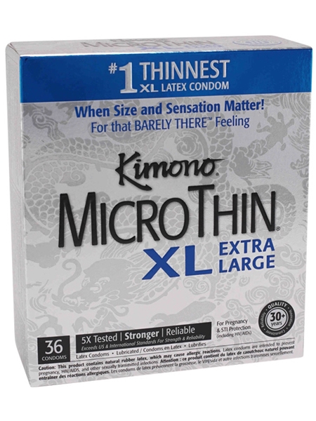 Microthin XL 36 units - Kimono