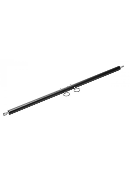 Black adjustable steel spreader bar