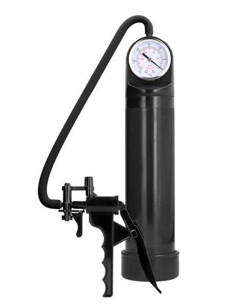 Elite pump with advanced PSI gauge black - Pumped