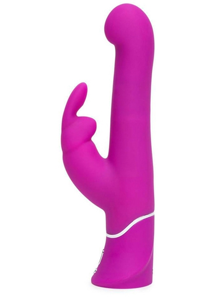 Beaded G-Spot vibrator purple -Happy Rabbit