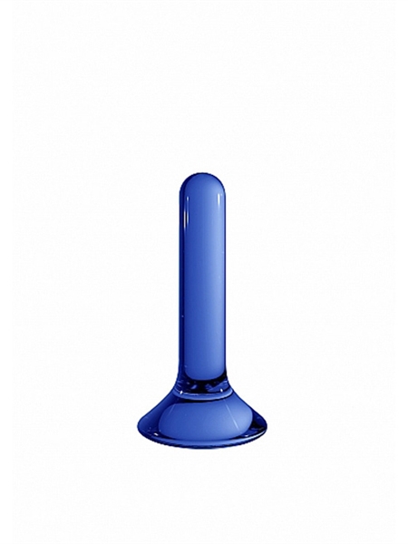 Pin Blue Butt Plug - Chrystalino