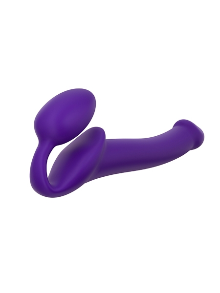 Medium Purple Bendable Strap-On - Strap-on-Me