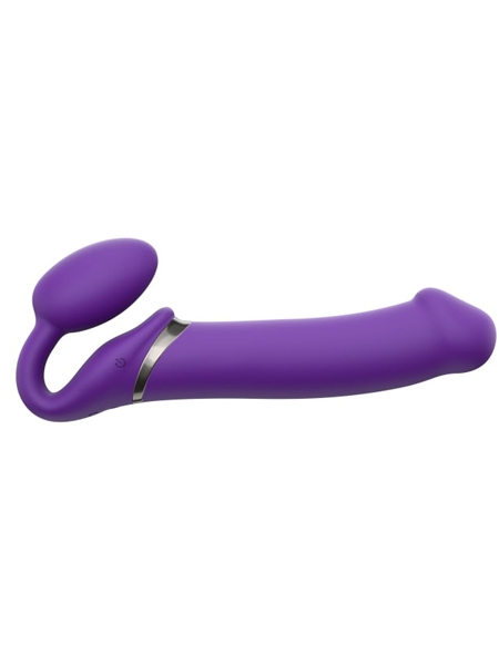 Vibrating Strap On Purple XL - Strap-On-Me