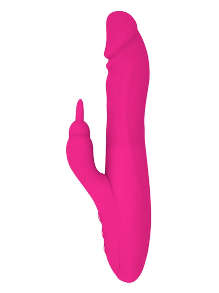 Pink Bunny Vibrator with Rotating Head