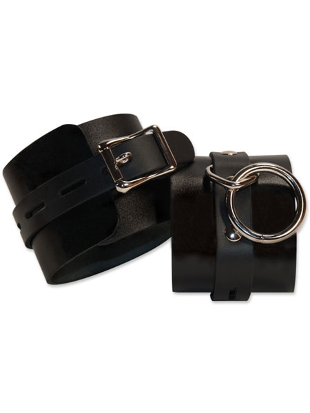Locking Leather LXB Cuffs - Medium