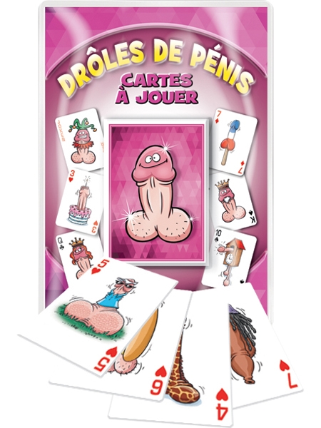 Funny Peckers Playing Cards Deck - Ozzé