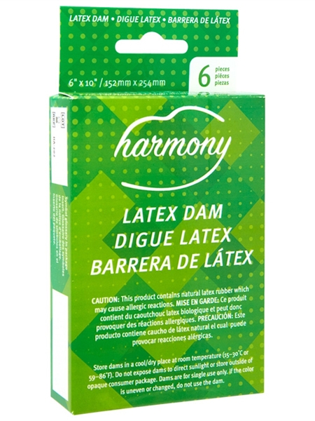 Latex Dam Condom by Harmony