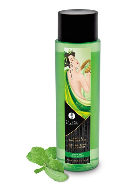 Sensual Mint Shower and Bath Gel - Shunga